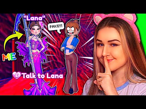 I PRETENDED To Be A QUEST NPC & Trolled THE WHOLE SERVER In DRESS TO IMPRESS... | ROBLOX