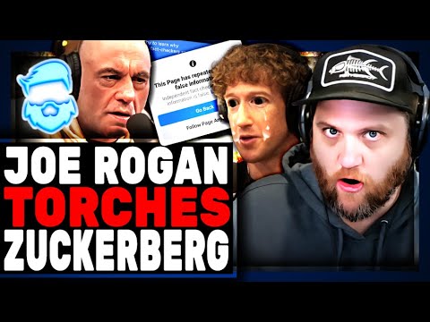 Joe Rogan HUMILIATES Mark Zuckerberg TO HIS FACE In Shocking JRE Podcast Clip That's A Must See!