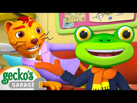 Weasel Under The Weather | Gecko's Garage | Kids Road Trip! | Kids Songs and Stories