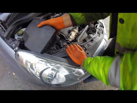 How to change the air filter Opel VAUXHALL Corsa поменять воздушный фильтр Opel VAUXHALL Corsa