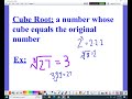 Exploring Square Roots and Cube Roots