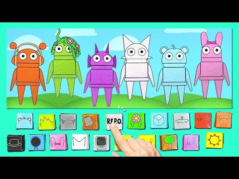 SPRUNKI’s Epic Paper Gamebook Adventure ✨ Trapped in REPO World?! 🌀💥