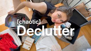 Insane 24 Hour NYC Apartment Declutter (+ tips for people who get sidetracked)