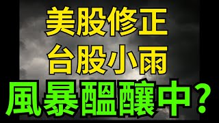 美股修正，台股小雨；風暴醞釀中? 股市|台玻|南亞|美債|ETF|股票|財經|投資理財|台幣|美元|台幣|08/04/25【宏爺講股】