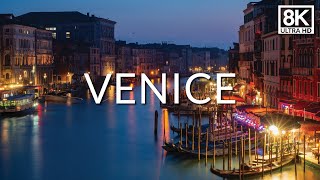 Venice At Night In 8K: Walking Tour of Italy's Most Romantic City [8K]