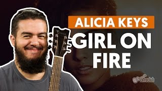 videoclase Girl On Fire (aula de violão completa)