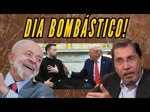 💥 TRUMP E ZELENSKY QUEBRAM 0 PAU A0 VlV0‼️ LULA T0MA DEClSÃ0 B0MBÁSTlCA E MERVAL SURTA NA GL0B0‼️