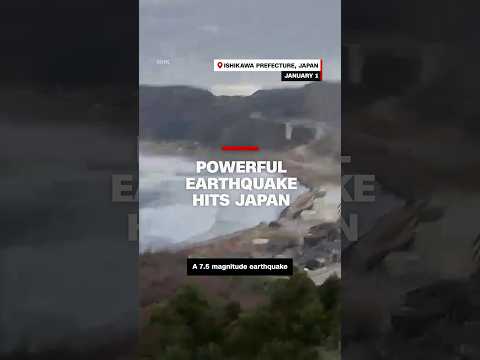Powerful earthquake hits Japan
