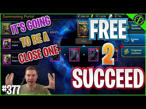 Are We Going To Finish This Fusion?? It's Been So Easy Up To Now! | Free 2 Succeed - EPISODE 377
