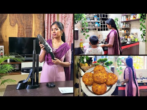 🌿இது இல்லாம NIGHT தூங்கவே முடியாது🤭| Day in my Life🌸| Balzano Vacuum cleaner #vlog #lifestyle #tamil