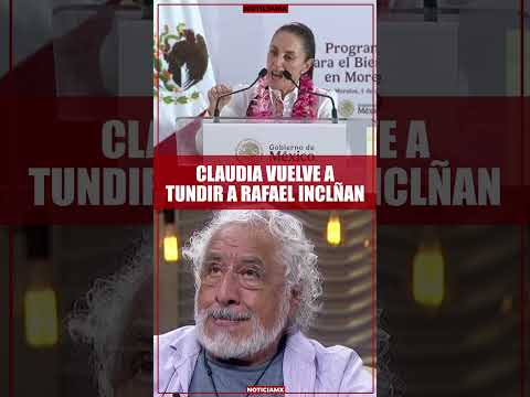 La presidenta de México humilla a comediante mexicano