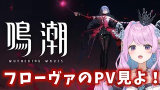 【#鳴潮】190 フローヴァのキャラクターPV ＆共鳴者実践トレーラー 同時視聴しよ〜〜！【#vtuber 】#プロジェクトWAVE  #冬