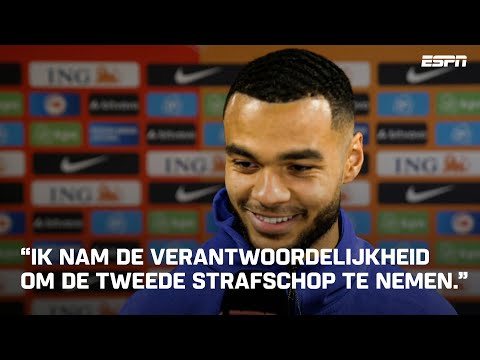 ✋ Cody Gakpo EIST tweede strafschop op tegen Hongarije 🎯 | INTERVIEW ORANJE