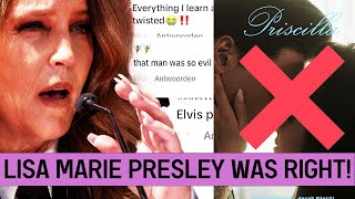 Why was Lisa Marie Presley against the movie Priscilla?