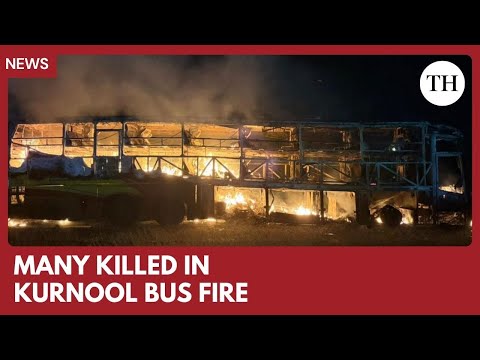 YouTube video thumbnail: Kurnool Bus Fire: Many Killed as Luxury Bus Catches Fire in Andhra Pradesh
