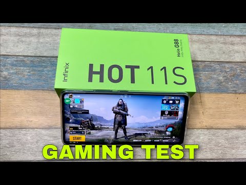 (ENGLISH) infinix Hot 11s - BGMI - PUBG Test & Gameplay