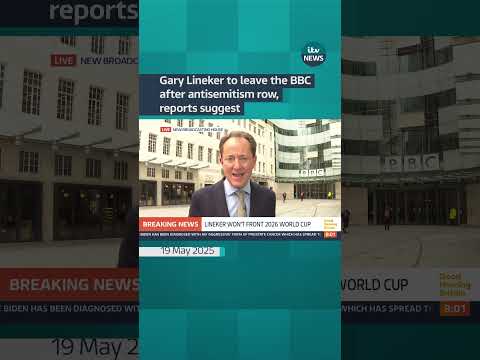 Last November Lineker announced he would be stepping down from presenting Match of the Day #itvnews