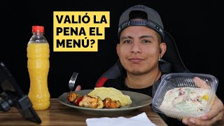CALIFICANDO TALLARINES A LA HUANCAÍNA CON BROCHETA DE POLLO