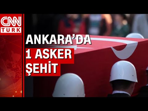 Ankara'da paraşüt eğitimi sırasında yaşanan kazada 1 askerimiz şehit oldu!