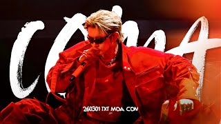 【4K Fancam】260301 TXT YEONJUN 연준 - COMA - TXT MOA CON
