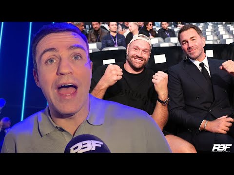 MATTHEW MACKLIN REACTS TO EDDIE HEARN COMMENTS ON TYSON FURY RETIRING