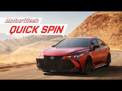 2020 Toyota Camry & Avalon TRD | MotorWeek Quick Spin