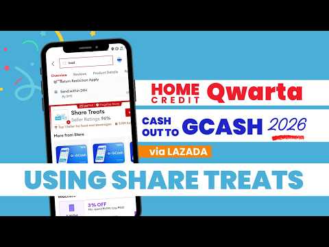 Share Treats | Home Qwarta Credit to Gcash via Qr PH