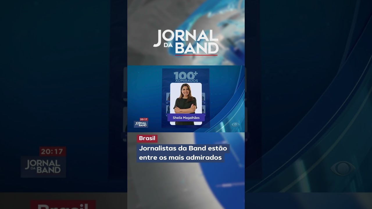 Jornalistas do Grupo Bandeirantes estão entre os mais admirados do Brasil