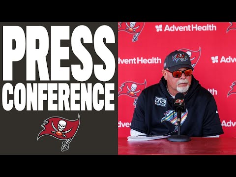 Bruce Arians Gives Injury Update on RB Leonard Fournette, Practice Updates | Press Conference video clip