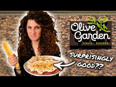 An Italian Tries OLIVE GARDEN for the First Time