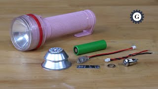 Upgrading a Japanese Flashlight | FUJISTU BL-121