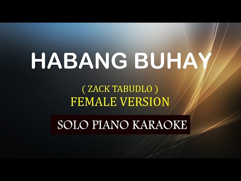 HABANG BUHAY ( FEMALE VERSION ) ( ZACK TABUDLO ) COVER_CY