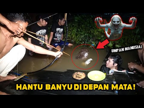 PANCING HANTU BANYU PAKAI UMPAN MANUSIA! BERAKHIR DI TARIK KE DALAM AIR! Part 8