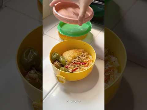 Today lunch menu, chillies 🌶️✨ #bekalsekolah #lunchbox #bekal #lunch #lunchboxideas #simplefood