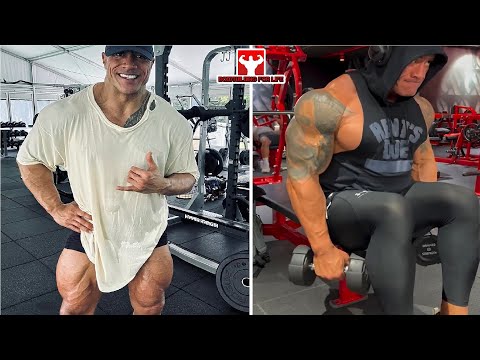 THE ROCK AT 52 YEARS OLD - THE HARDEST WORKER IN THE GYM