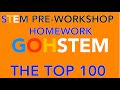 Pre-Workshop Homework Guidance for Teachers