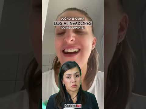 ¿Cómo se quitan los Alineadores Dentales? ¡Aquí te explicamos! 🦷 - Odontología Láser #Shorts