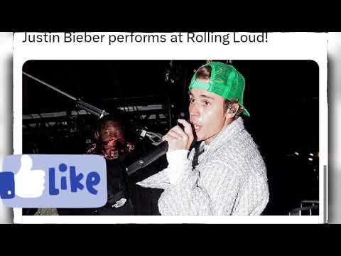 Justin Bieber performs at Rolling Loud!