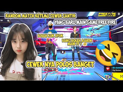 RANDOM MATCH KETEMU CEWEK MASIH POLOS KARENA BARU MAIN FREE FIRE #AksiRekamFF