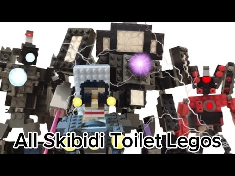 All Skibidi Toilet Legos (I'm comeback)
