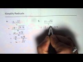 Simplifying Radicals and Expressions
