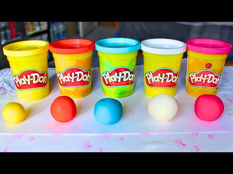 Magic Play Doh Balls | A lot of Toys for Kids and Toddlers | Satisfying ASMR Video