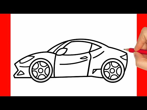 HOW TO DRAW A CAR EASY