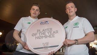 Interviews: Celtic’s James Forrest & Callum McGregor on PFA Player of the Year Nominations!
