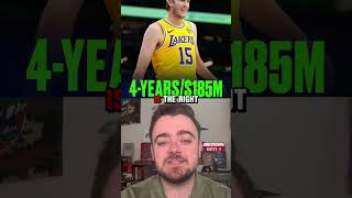 Austin REAVES is getting a bag from the Lakers! $185 Million for four years! #lakers #nba