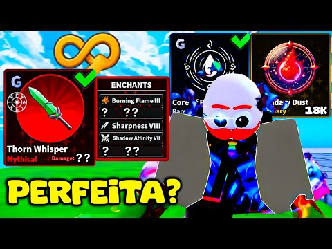 ENCANTAMENTO FÁCIL! PEGUEI a ESPADA MYTHICAL THORN WHISPER RANK G no ARISE CROSSOVER