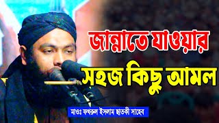 জান্নাতে যাওয়ার সহজ কিছু আমল। মাওঃ ফখরুল ইসলাম ছাতকী। হবিগঞ্জ মিডিয়া