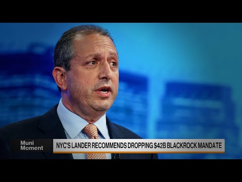 YouTube video thumbnail: NYC's Lander Recommends Dropping $42 Billion Blackrock Mandate