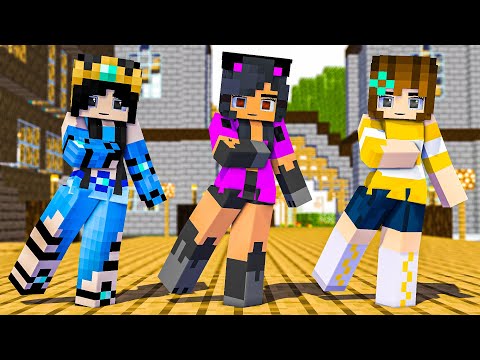 COUPLE DANCE | ABATROZ DANCE MEME WOLF APHMAU, MacNCheeseP1Z, SADAKO - MINECRAFT ANIMATION #shorts