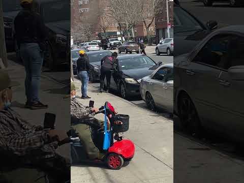 Crazy woman doing her man car dirty